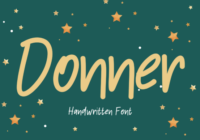 Donner Font - Featured Image