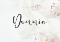 Donnio Font - Featured Image