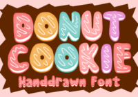 Donut Cookie Font - Featured Image