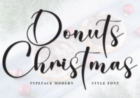 Donuts Christmas Font - Featured Image