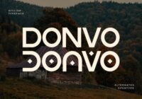 Donvo Font - Featured Image