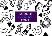 Doodle Arrows Font - Featured Image
