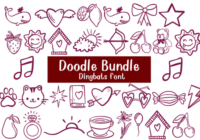 Doodle Bundle Font - Featured Image