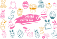Doodle Easter Egg Font - Featured Image