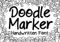 Doodle Marker Font - Featured Image