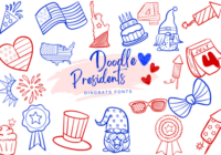 Doodle Presidents Font - Featured Image