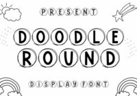 Doodle Round Font - Featured Image
