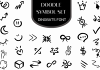 Doodle Symbol Set Font - Featured Image