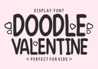 Doodle Valentine Font - Featured Image
