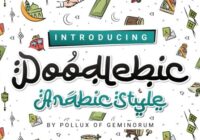 Doodlebic Font - Featured Image