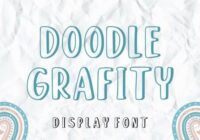 Doodlegrafity Regular Font - Featured Image