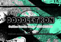 Doodletron Font - Featured Image