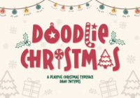 Doodlie Christmas Font - Featured Image