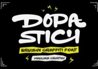 Dopa Stich Font - Featured Image