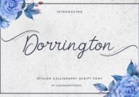 Dorrington Font - Featured Image