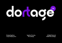 Dortage Font - Featured Image