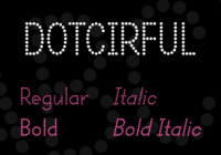 Dotcirful Font - Featured Image