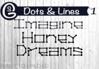 Dots Lines Font - Featured Image