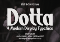 Dotta Font - Featured Image