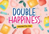 Double Happiness Font - Featured Image