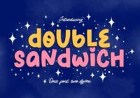 Double Sandwich Font - Featured Image