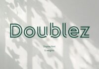 Doublez Font - Featured Image