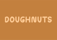 Doughnuts Font - Featured Image