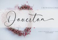 Doverton Font - Featured Image