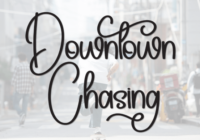 Downtown Chasing Font - Featured Image