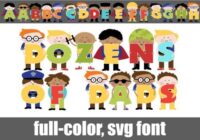Dozens of Dads Font - Featured Image