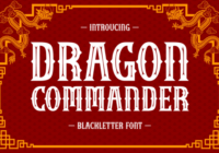 Dragon Commander Font - Featured Image