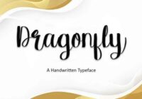 Dragonfly Font - Featured Image