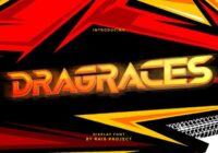Dragraces Font - Featured Image
