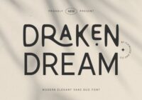 Draken Dream Font - Featured Image