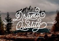 Drama Quality Font - Featured Image