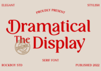 Dramatical the Display Font - Featured Image