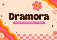 Dramora Font - Featured Image