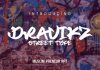 Dravikz Font - Featured Image