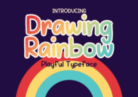 Drawing Rainbow Font - Featured Image