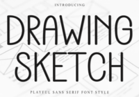 Drawing Sketch Font - Featured Image
