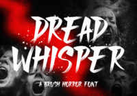 Dread Whisper Font - Featured Image