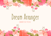 Dream Arranger Font - Featured Image