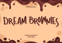 Dream Brownies Font - Featured Image