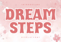 Dream Steps Font - Featured Image