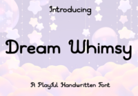 Dream Whimsy Font - Featured Image