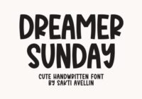 Dreamer Sunday Font - Featured Image