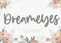 Dreameyes Font - Featured Image