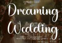Dreaming Wedding Font - Featured Image