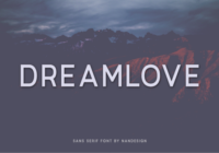 Dreamlove Font - Featured Image