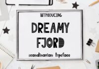 Dreamy Fjord Font - Featured Image